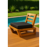 SUMMERIA %100 Masif Ahşap Dış Mekan Sandalyesi